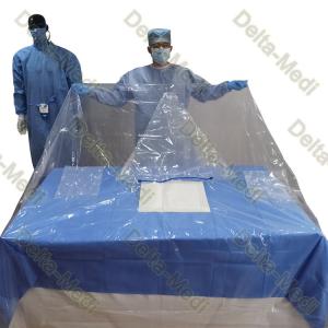 Vertical Isolation Pack Disposable Surgical Packs With Transparent Polyethylene