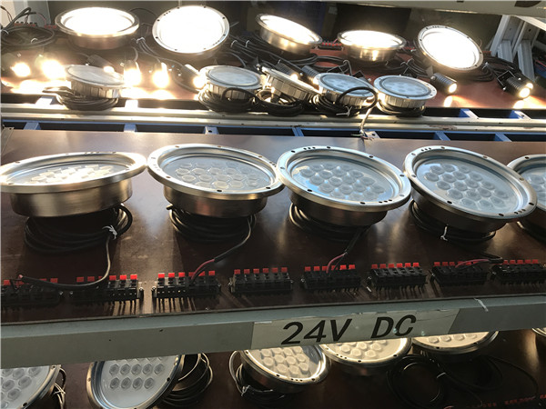 Embedded Type LED Underwater Lights 316 Stainless Steel For Swimming Pool Lighting