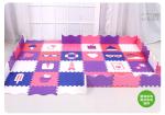 Non-Toxic Eva Puzzle Foam Playmat With Rails New Desgin
