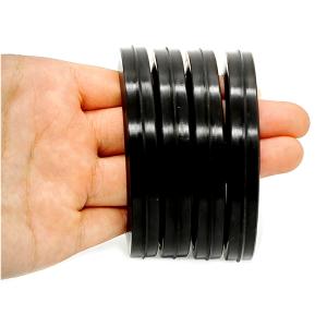 Guiberson Vee Lip Type Rings 607 Black Custom Union Seal Rings For Water