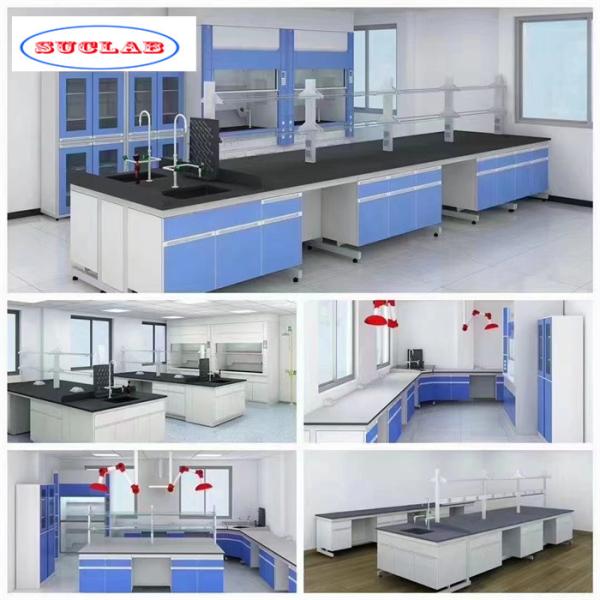 Buy Chemistry Experimentation Desk with 60x30x34 Inches Dimensions and Drawers at wholesale prices