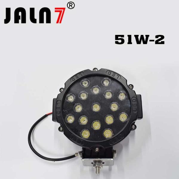 Led Work Light JALN7 51W Car Driving Lights Fog Light Off Road Lamp Car Boat Truck SUV JEEP ATV Led Light