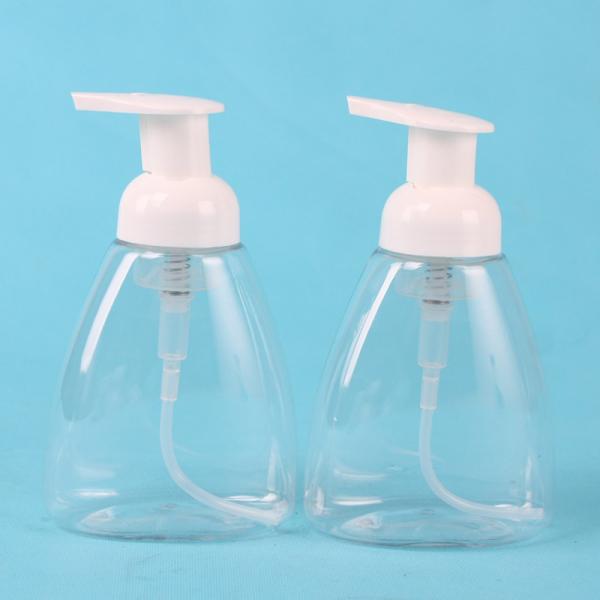 Buy 300ml PET Clear Hand Sanitizer Foam Bottle / Mousse Foam Bottle at wholesale prices
