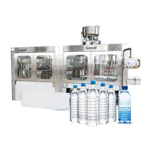 PET Bottle Pure Water Filling Machine , Water Filling Line 15000BPH