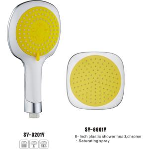 Luxury 8 Inch Plastic Shower Head