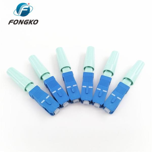 0.9mm/2.0mm/3.0mm Field Mount Ftth MM Fiber Connector Sc/Upc