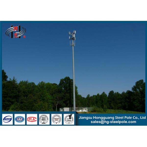Buy Galvanized Telecommunication Towers Monopole Mobile Communication Tower at wholesale prices