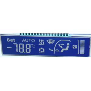 Quality Vehicle Controller HTN Display Seven Segment Lcd Customized PIN Connector for sale