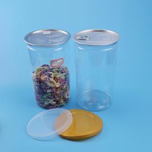 PET Full Clear Cereals Ginseng 950ml Plastic Food Jars