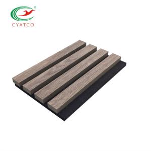 Multipurpose Wood Acoustic Panel , Harmless Sound Proof Wooden Board