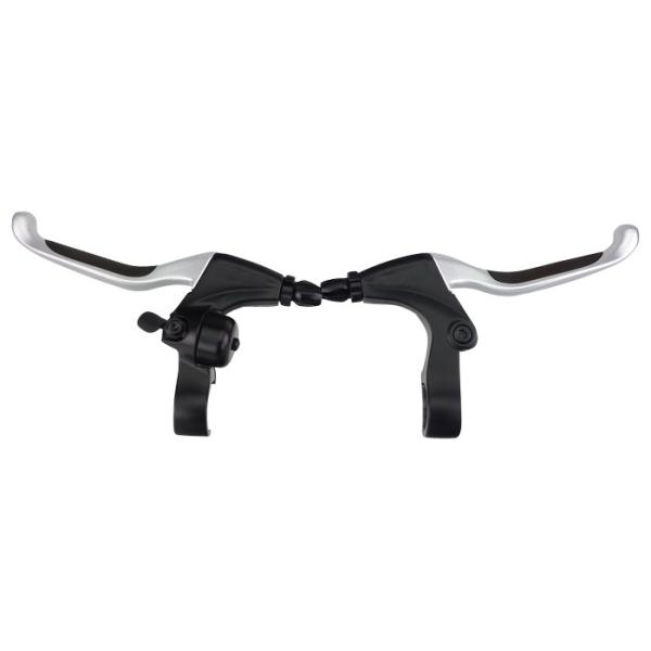Buy Twist Shift Alloy Brake Lever , Mountain Bike Components Integraded Bell Design at wholesale prices