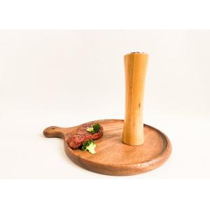 Various Sizes Wooden Natural Wood Color Salt And Pepper Grinder