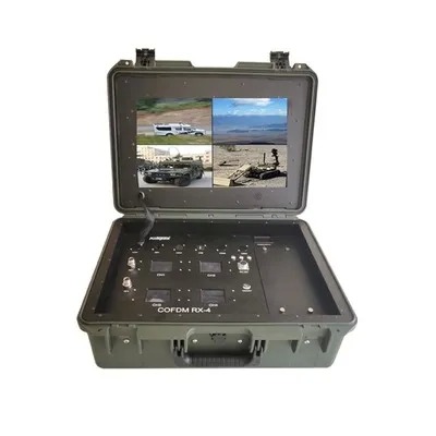 China 4 Channel COFDM Video Receiver with 17in LCD 1TB Storage H.265 Coding and 1080P Resolution for Long-range Wireless Transmission on sale China 4 Channel COFDM Video Receiver with 17in LCD 1TB Storage H.265 Coding and 1080P Resolution for Long-range Wireless Transmission on sale