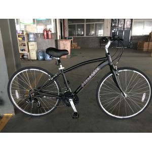 Customize Aluminum Frame 21S Women's Urban Bike Fitness Bikes Hybrid Bicycle for