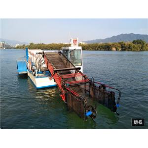 Lake Cleaning 15CBM Aquatic Weed Harvester Water Grass Harvesting Machine