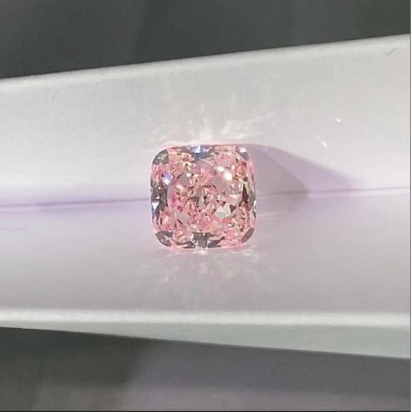 Buy 3ct  Loose Synthetic Cushion Cut Diamond NGTC Certificated Fancy Light at wholesale prices
