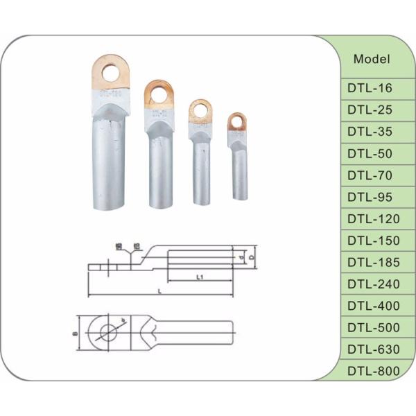 Ring Type Cable Lugs and Electrical Cable Lugs Manufacturer DTL Series