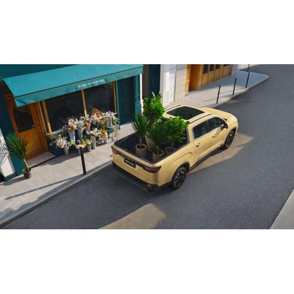 RD6 Pick UP Pure Electric Car with Tow Package and Battery Charger Max Speed 185 Seats 5