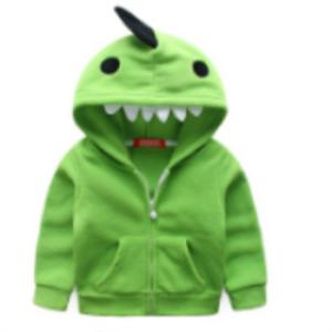 Embroidered Baby Animal Hoodie / Kids Animal Hoodie With Ears Anti Shrink