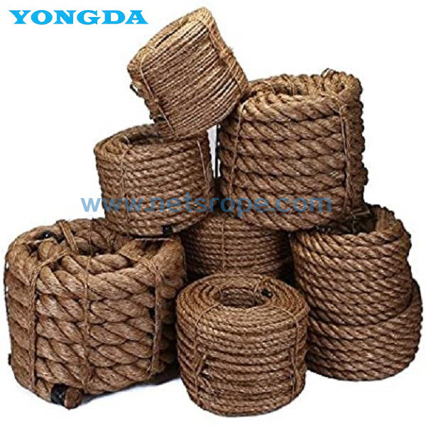 Buy ISO1181-2004[E] 4-Strand Hawser-Laid Manila Rope at wholesale prices