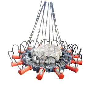 4-18 Module Hydraulic Pile Breaker for 30-40T Excavator with 1700-2000mm Pile Breaking Diameter Range and for Pile Breaking