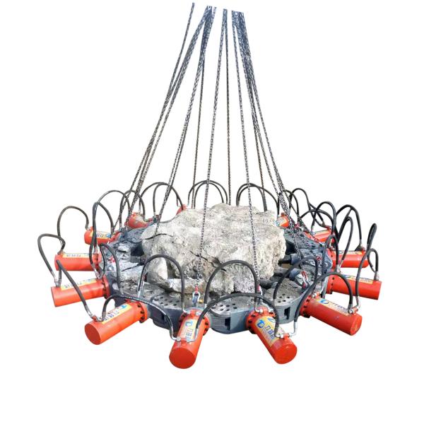 Buy 4-18 Module Hydraulic Pile Breaker for 30-40T Excavator with 1700-2000mm Pile Breaking Diameter Range and for Pile Breaking at wholesale prices