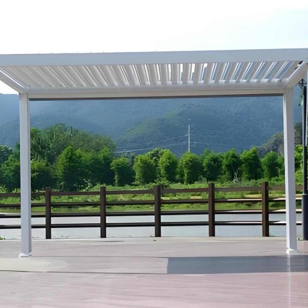 Buy Elevate Your Outdoor Living with a Modern Aluminum Pergola at wholesale prices