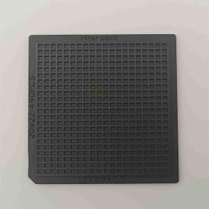 20x22 Square PC Waffle Pack Chip Trays For Photoelectric Devices