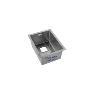 Topmount Undermount Stainless Steel Kitchen Sink 34cm Wide Rectangular