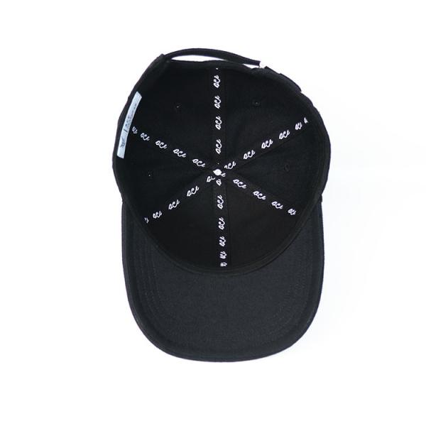 Flat Youth Baseball Caps Embroidered , Cotton Promotional Baseball Hats