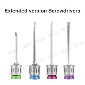 Dental Extended Version Implant Screwdrivers Universal Prosthetic Kit 30mm 37mm