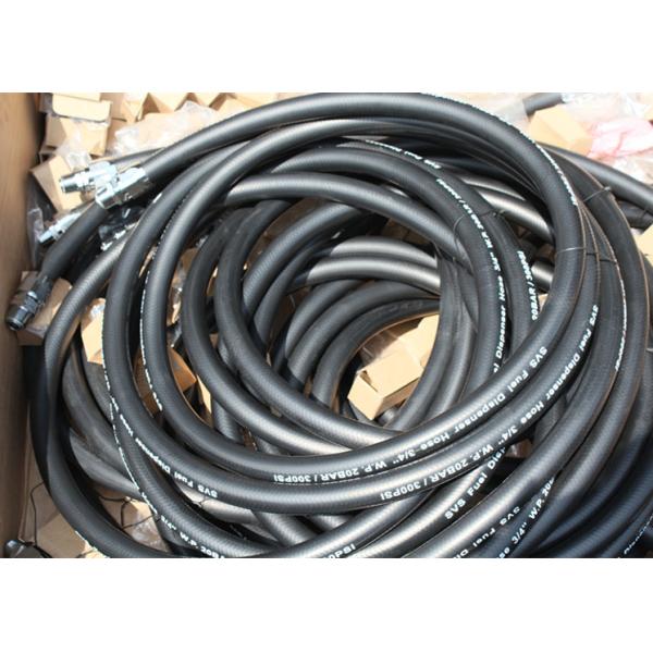 Buy Black Fuel Transfer Hose / Fuel Disensing Hose Smooth Surface, 3/4Inch at wholesale prices