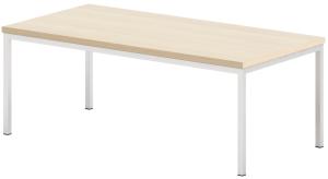 China Wooden Office Coffee Tables E1 Grade MFC Square Coffee Table on sale