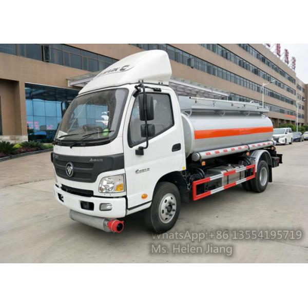 Buy 4000L 5000L FOTON AUMARK 4X2 Fuel Delivery Tank Truck at wholesale prices