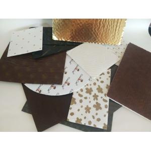 Food grade Round 3ply 5ply Paper Cushion Pad Chocolate Cookie