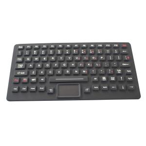 89 Keys IP65 Dynamic Sealed Backlight Illuminated Keyboard With Touchpad
