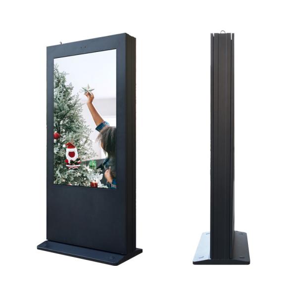USB Version Outdoor Digital Advertising Display Screens Board Totem 55 inch IP65