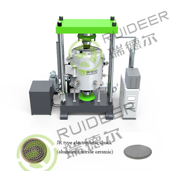 Vacuum hot press sintering furnace JR type electrostatic chuck (aluminum nitride