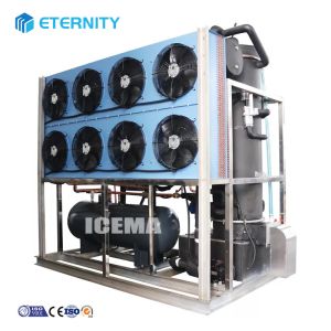 China 8T/24H Commercial Tube Ice Machine with PLC Controller Schneider Circuit Interrupter and R404 Refrigerant on sale