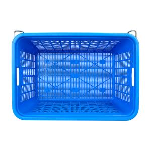 Customized Color Plastic Storage Basket for Easy Vegetable Transport and Storage