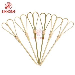 Sustainable AAA Grade Thickness 3.0mm Knotted Bamboo Picks