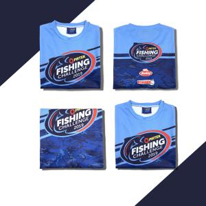 Adults Custom Sublimated Wicking Fishing Jerseys Shirt For Promo