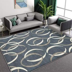 100*180cm Flower Crystal Velvet Floor Carpets For Sofa Bedroom And Living Room