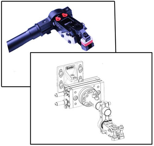 Automatic Coil Metal Pneumatic Press Grippers Easy Adjustment With Long Life Cycle
