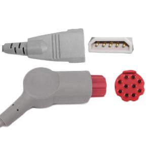 ODM IBP Adapter Cable For GE Datex Monitor To PVB Transducer