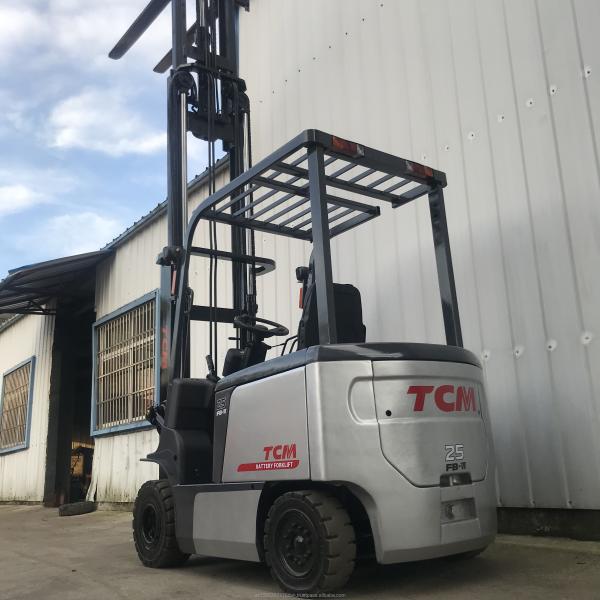 Fork Length 1000MM TCM 25 Used Forklift 4.5m 2.5ton Great Performance Used Machine