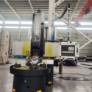 CK5116A One Column CNC Vertical Metal Turning Lathe Machine Tool
