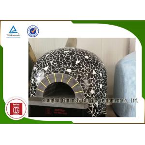 Round Top Italy Commercial Pizza Oven Gas Heating For Indoor , Outdoor