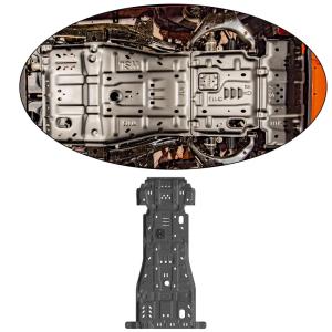 China 2012-2016 ISUZU D-MAX Engine Cover Mudflap Skid Plate Protector Underbody Guard by Landace on sale