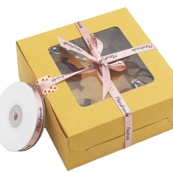 1cm Letter Printed Double Faced Silk Satin Ribbons For Christmas Wedding